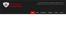 Tablet Screenshot of grandcountysar.com